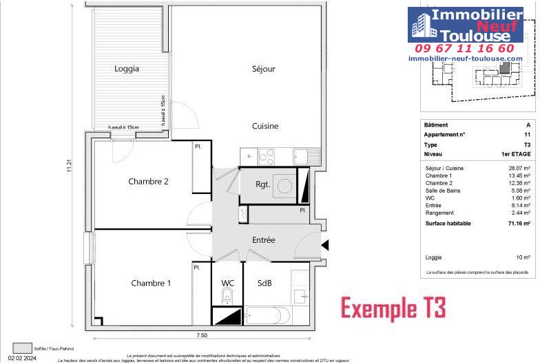 Appartements neufs à Labarthe-sur-lèze - Programmes immobiliers neufs z-Greencity CONFLUENCES 1