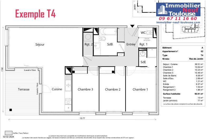 Appartements neufs à Labarthe-sur-lèze - Programmes immobiliers neufs z-Greencity CONFLUENCES 1