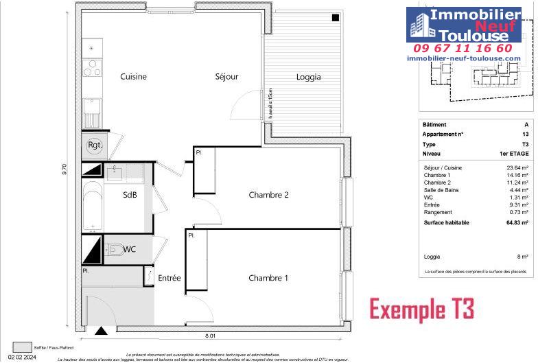 Appartements neufs à Labarthe-sur-lèze - Programmes immobiliers neufs z-Greencity CONFLUENCES 1