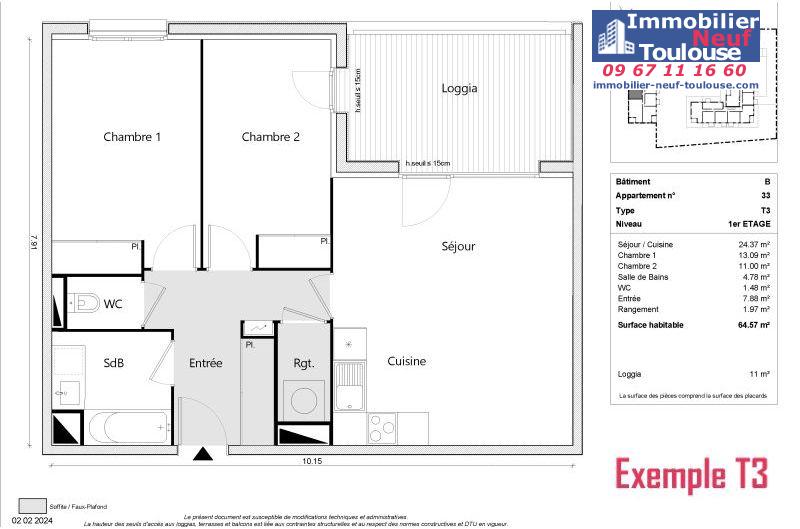 Appartements neufs à Labarthe-sur-lèze - Programmes immobiliers neufs z-Greencity CONFLUENCES 1
