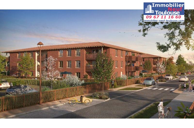Appartements neufs à Labarthe-sur-lèze - Programmes immobiliers neufs z-Greencity CONFLUENCES 1