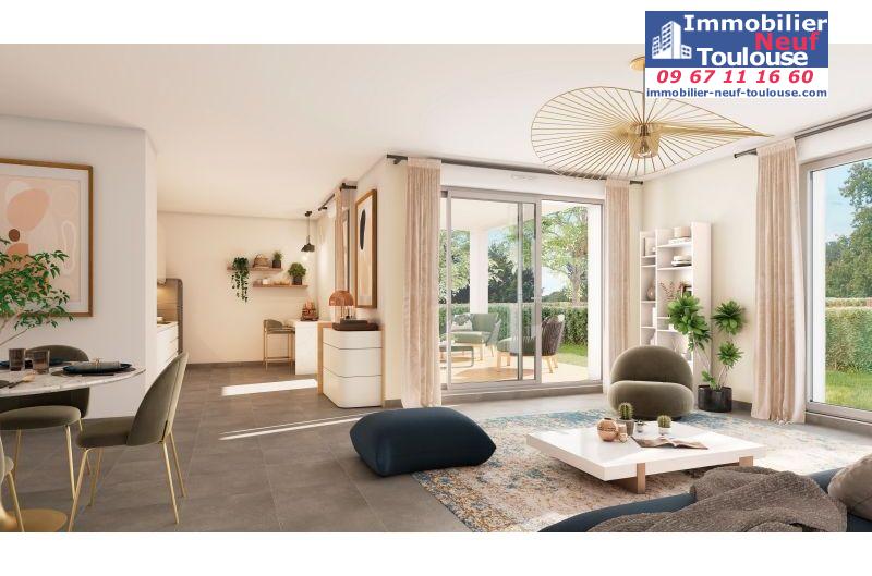 Appartements neufs à Labarthe-sur-lèze - Programmes immobiliers neufs z-Greencity CONFLUENCES 1