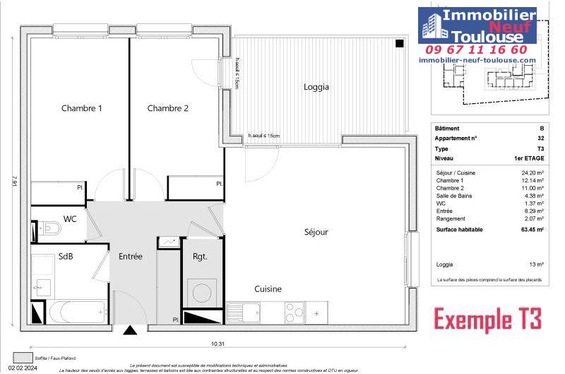 Appartements neufs à Labarthe-sur-lèze - Programmes immobiliers neufs z-Greencity CONFLUENCES 1