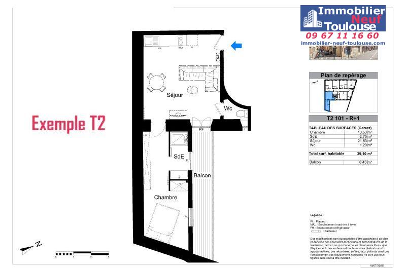 Appartements neufs à Toulouse Jeanne d'arc