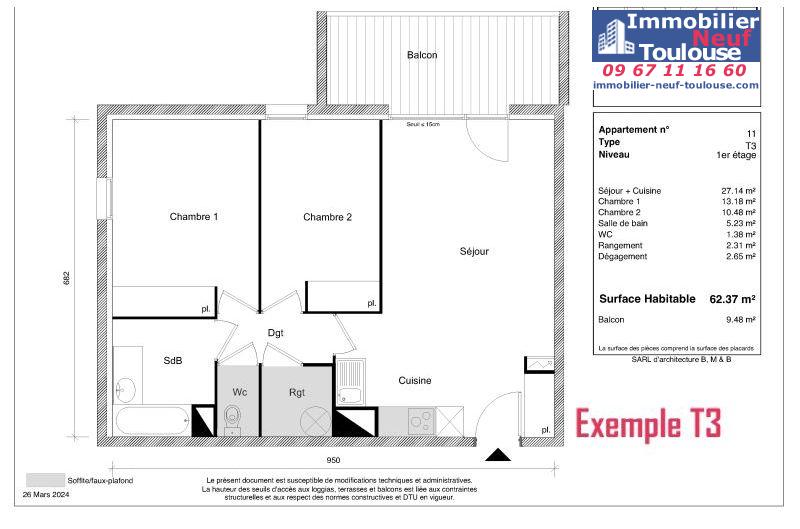 Appartements neufs à Roquettes - Programmes immobiliers neufs Greencity LE BELLEFONT