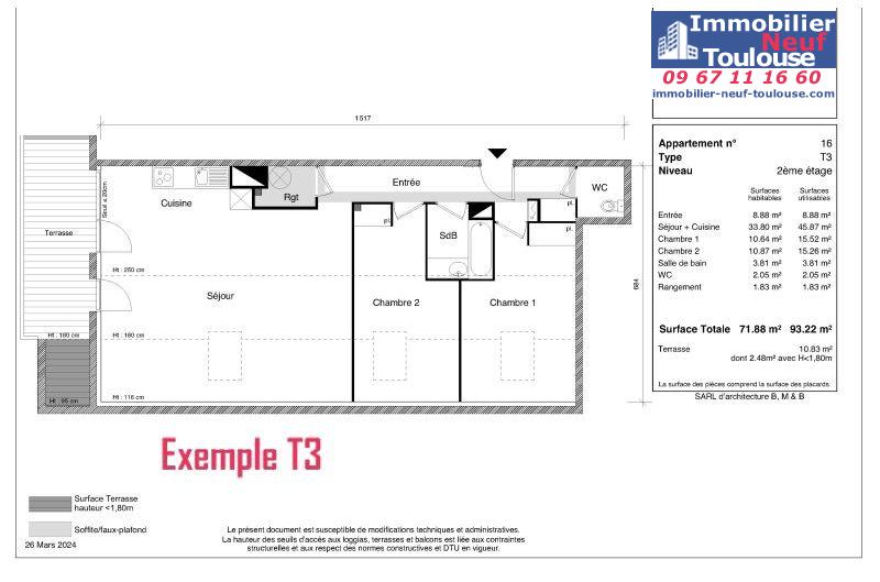 Appartements neufs à Roquettes - Programmes immobiliers neufs Greencity LE BELLEFONT