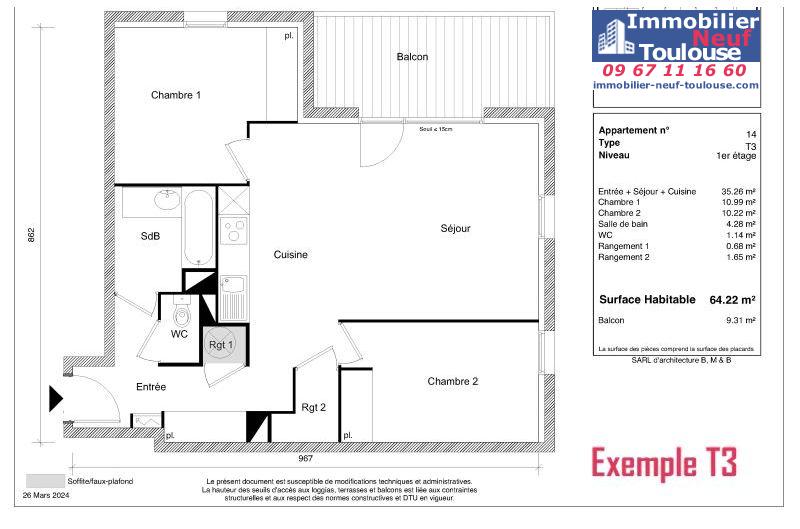 Appartements neufs à Roquettes - Programmes immobiliers neufs Greencity LE BELLEFONT