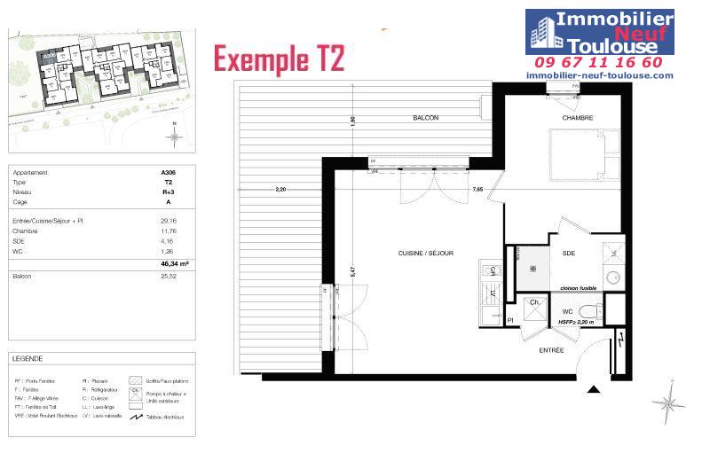 Appartements neufs à Quint Fonsegrives - Programmes immobiliers neufs Sogeprom Empreinte