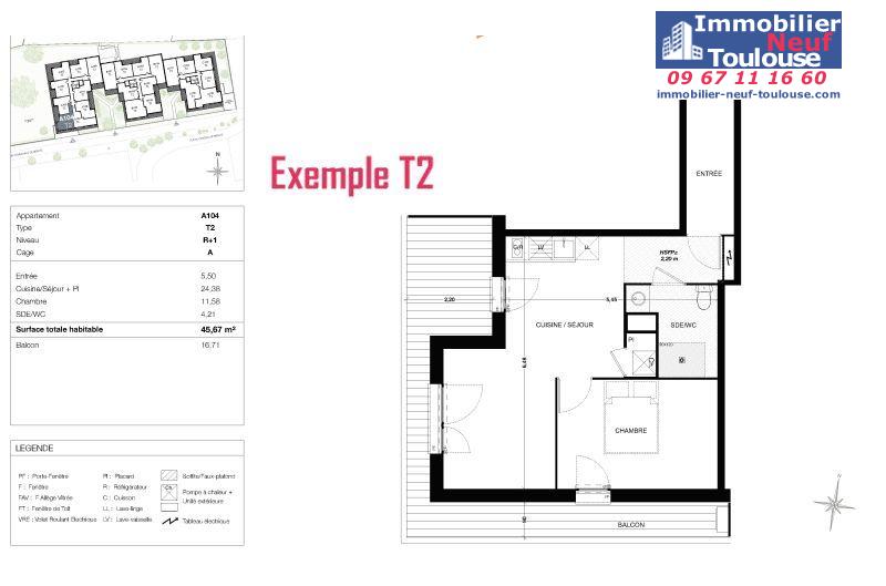 Appartements neufs à Quint Fonsegrives - Programmes immobiliers neufs Sogeprom Empreinte