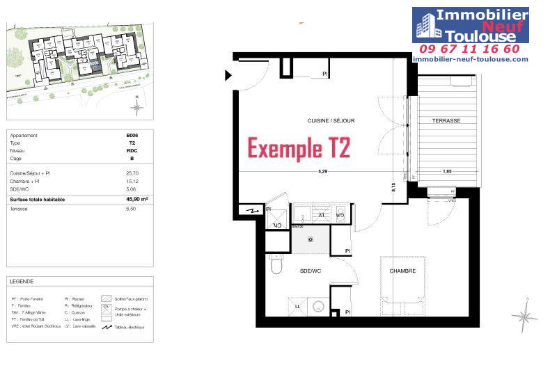 Appartements neufs à Quint Fonsegrives - Programmes immobiliers neufs Sogeprom Empreinte