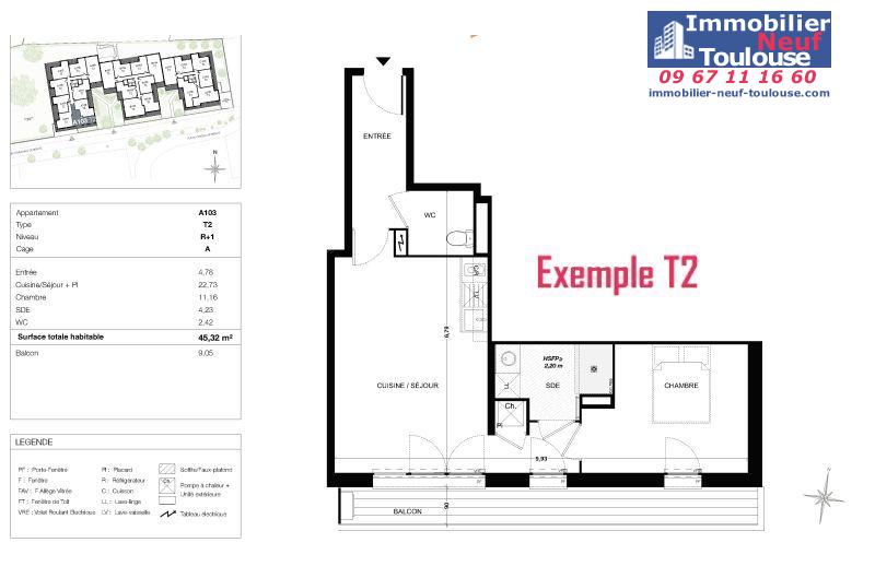 Appartements neufs à Quint Fonsegrives - Programmes immobiliers neufs Sogeprom Empreinte