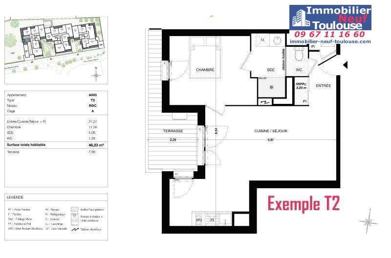 Appartements neufs à Quint Fonsegrives - Programmes immobiliers neufs Sogeprom Empreinte