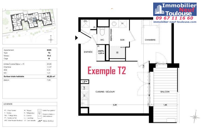 Appartements neufs à Quint Fonsegrives - Programmes immobiliers neufs Sogeprom Empreinte
