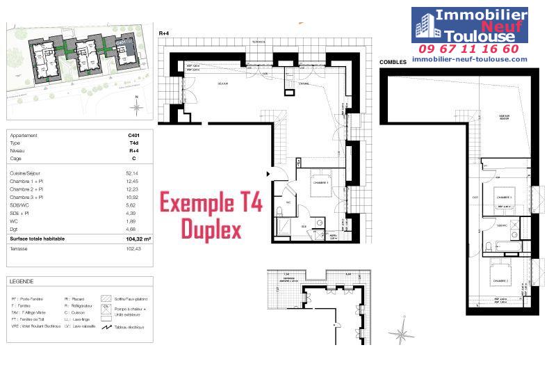 Appartements neufs à Quint Fonsegrives - Programmes immobiliers neufs Sogeprom Empreinte