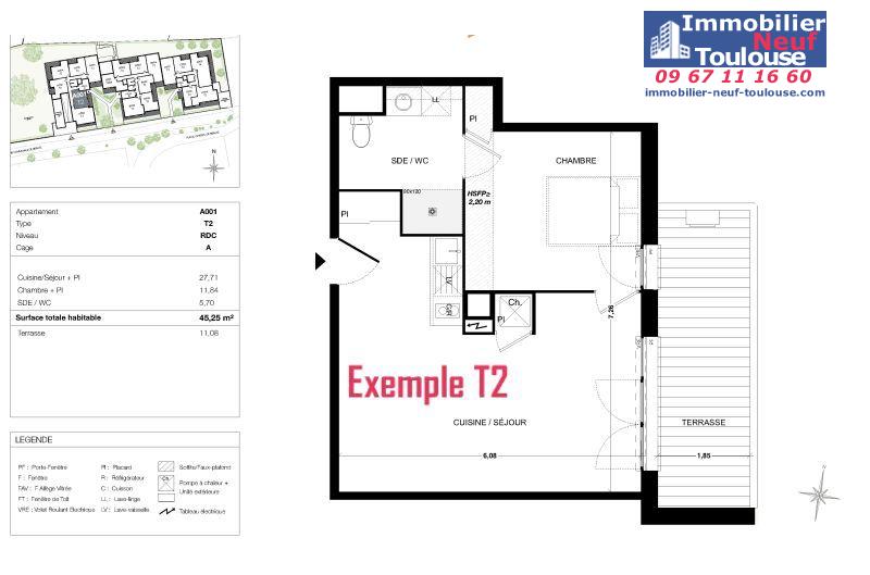 Appartements neufs à Quint Fonsegrives - Programmes immobiliers neufs Sogeprom Empreinte