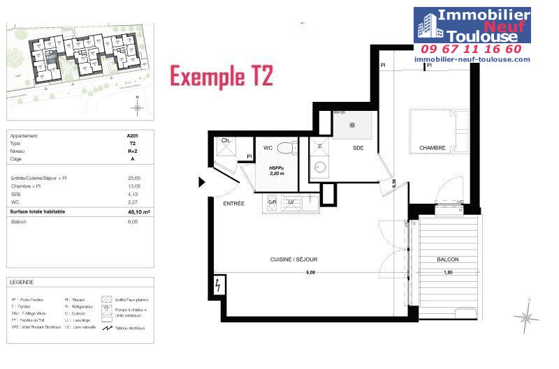 Appartements neufs à Quint Fonsegrives - Programmes immobiliers neufs Sogeprom Empreinte