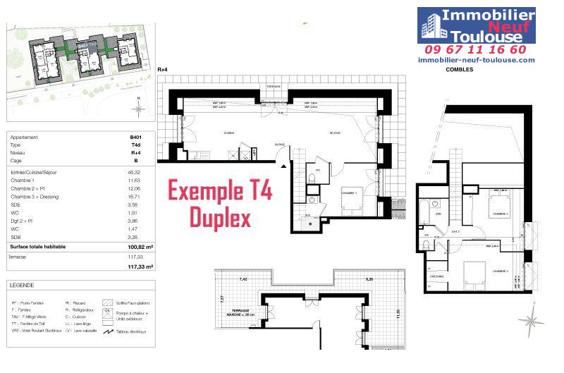 Appartements neufs à Quint Fonsegrives - Programmes immobiliers neufs Sogeprom Empreinte