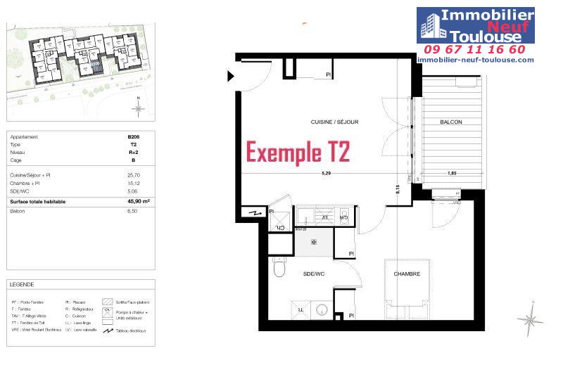 Appartements neufs à Quint Fonsegrives - Programmes immobiliers neufs Sogeprom Empreinte