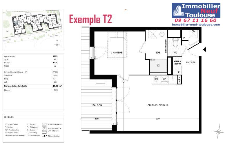Appartements neufs à Quint Fonsegrives - Programmes immobiliers neufs Sogeprom Empreinte