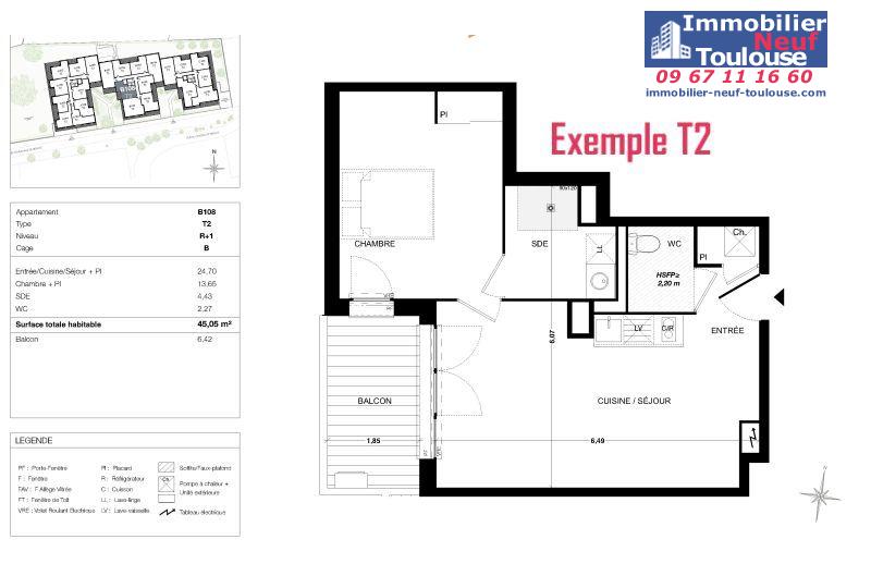 Appartements neufs à Quint Fonsegrives - Programmes immobiliers neufs Sogeprom Empreinte