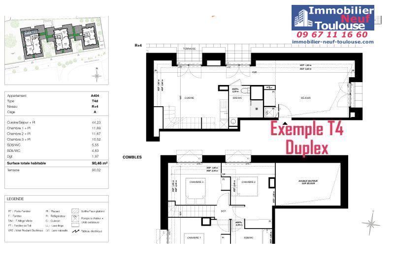 Appartements neufs à Quint Fonsegrives - Programmes immobiliers neufs Sogeprom Empreinte