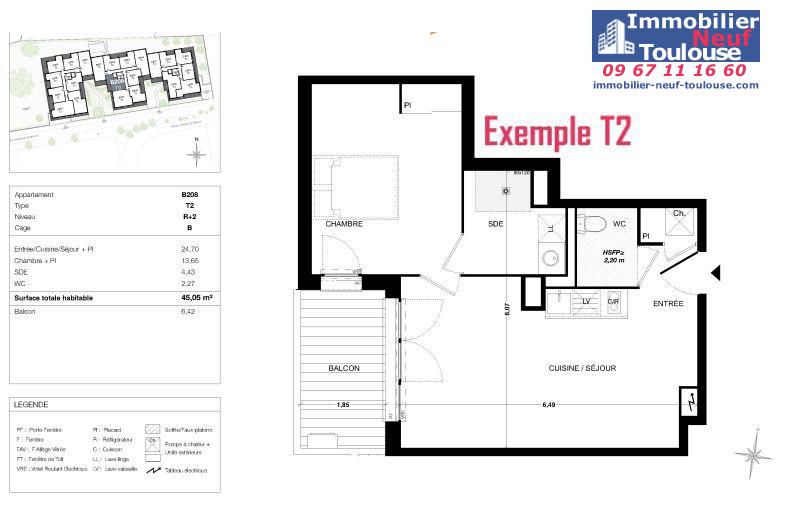 Appartements neufs à Quint Fonsegrives - Programmes immobiliers neufs Sogeprom Empreinte