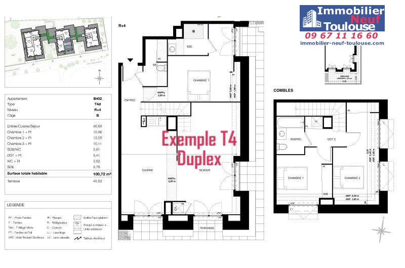 Appartements neufs à Quint Fonsegrives - Programmes immobiliers neufs Sogeprom Empreinte