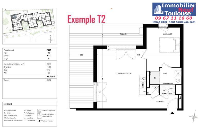 Appartements neufs à Quint Fonsegrives - Programmes immobiliers neufs Sogeprom Empreinte