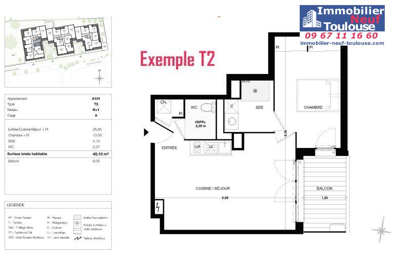 Appartements neufs à Quint Fonsegrives - Programmes immobiliers neufs Sogeprom Empreinte