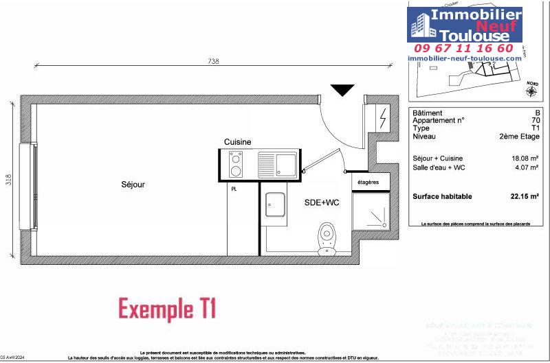 Appartements neufs à Toulouse Guilhemery - Programmes immobiliers neufs Greencity LE BROOKLYN