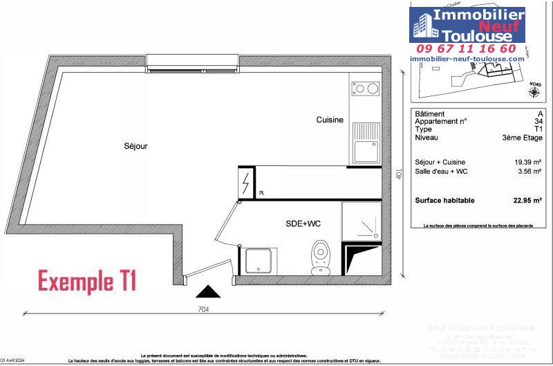 Appartements neufs à Toulouse Guilhemery - Programmes immobiliers neufs Greencity LE BROOKLYN