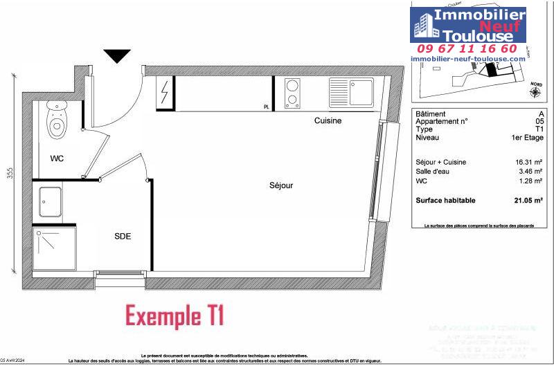 Appartements neufs à Toulouse Guilhemery - Programmes immobiliers neufs Greencity LE BROOKLYN