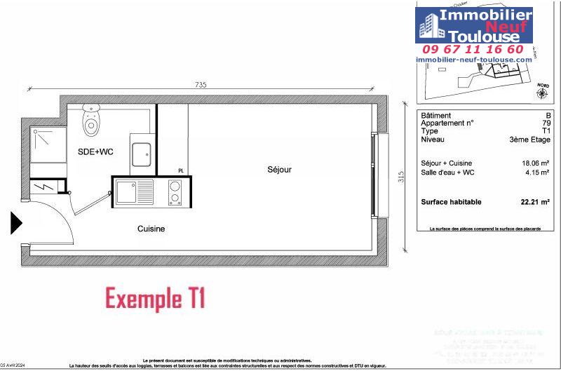 Appartements neufs à Toulouse Guilhemery - Programmes immobiliers neufs Greencity LE BROOKLYN