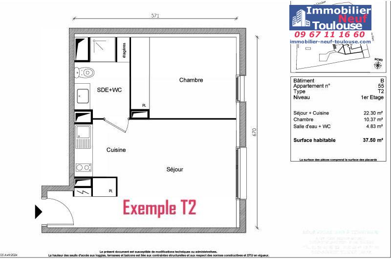 Appartements neufs à Toulouse Guilhemery - Programmes immobiliers neufs Greencity LE BROOKLYN