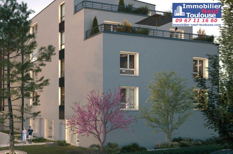 Appartements neufs à Toulouse Guilhemery - Programmes immobiliers neufs Greencity LE BROOKLYN