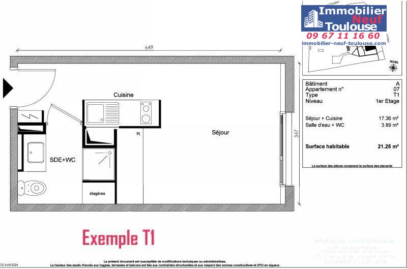 Appartements neufs à Toulouse Guilhemery - Programmes immobiliers neufs Greencity LE BROOKLYN