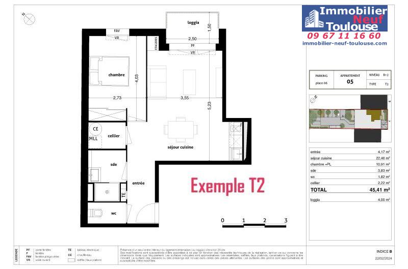 Appartements neufs à Toulouse Borderouge - Programmes immobiliers neufs copromotion IRINA LODGE