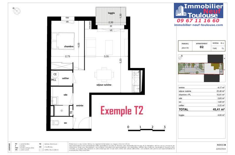 Appartements neufs à Toulouse Borderouge - Programmes immobiliers neufs copromotion IRINA LODGE