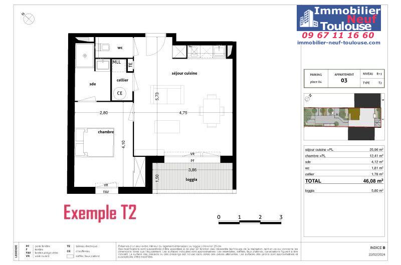 Appartements neufs à Toulouse Borderouge - Programmes immobiliers neufs copromotion IRINA LODGE