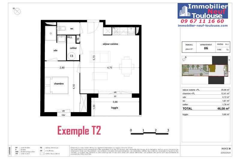 Appartements neufs à Toulouse Borderouge - Programmes immobiliers neufs copromotion IRINA LODGE