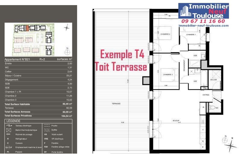 Appartements neufs à Pibrac - Programmes immobiliers neufs Urbis PASEO
