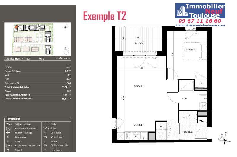 Appartements neufs à Pibrac - Programmes immobiliers neufs Urbis PASEO