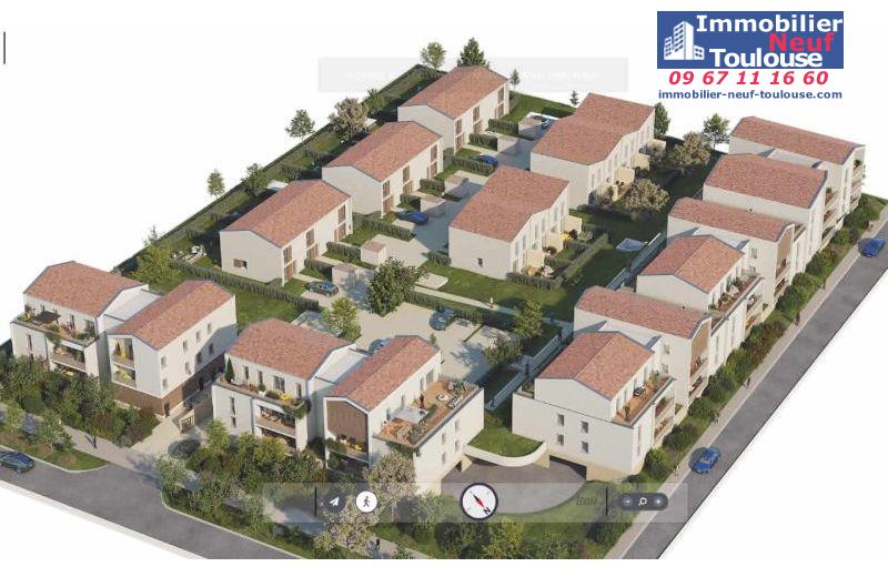 Appartements neufs à Pibrac - Programmes immobiliers neufs Urbis PASEO