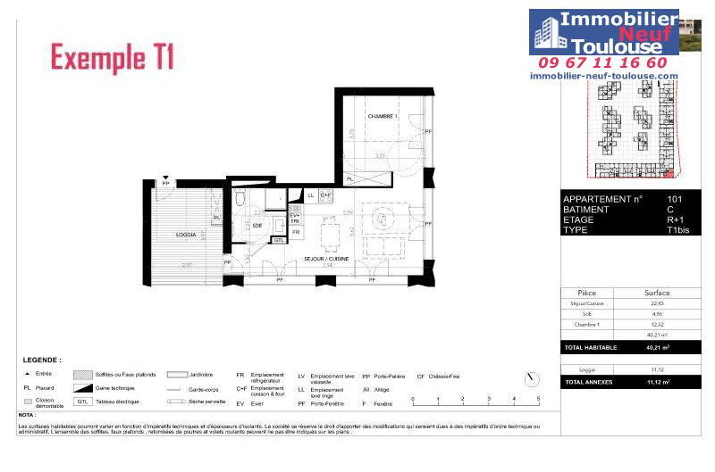 Appartements neufs à Blagnac Andromede - Programmes immobiliers neufs GGL little sunshine