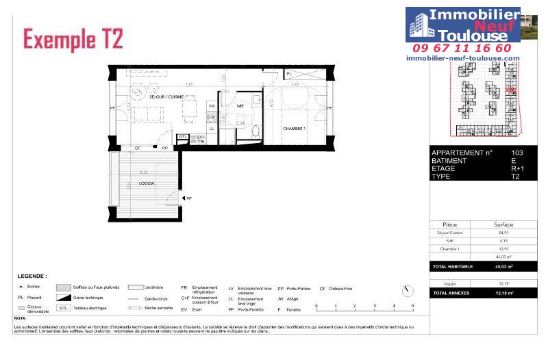 Appartements neufs à Blagnac Andromede - Programmes immobiliers neufs GGL little sunshine