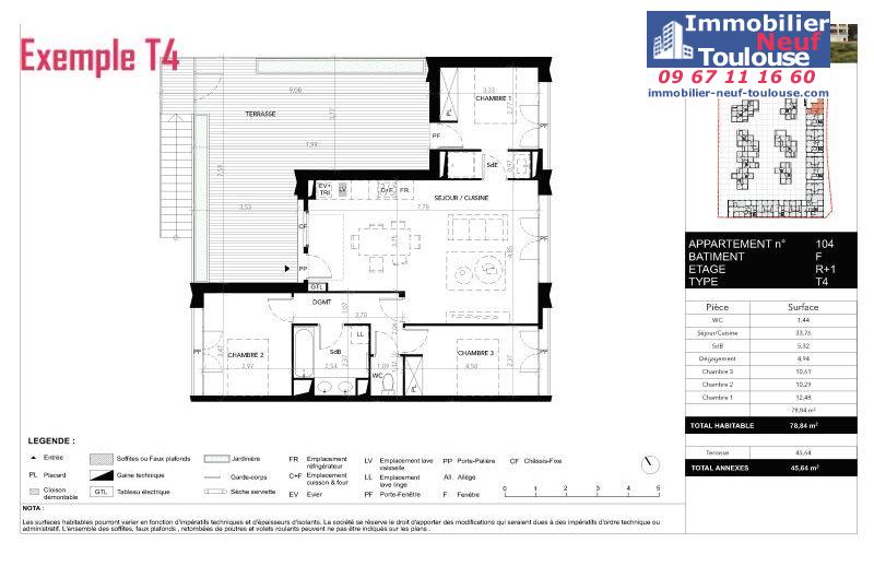 Appartements neufs à Blagnac Andromede - Programmes immobiliers neufs GGL little sunshine