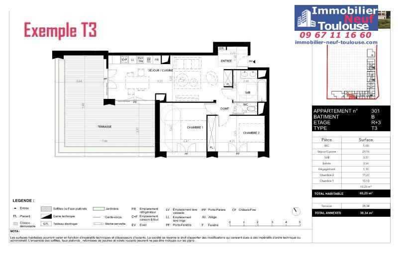 Appartements neufs à Blagnac Andromede - Programmes immobiliers neufs GGL little sunshine