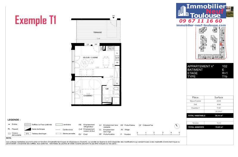 Appartements neufs à Blagnac Andromede - Programmes immobiliers neufs GGL little sunshine