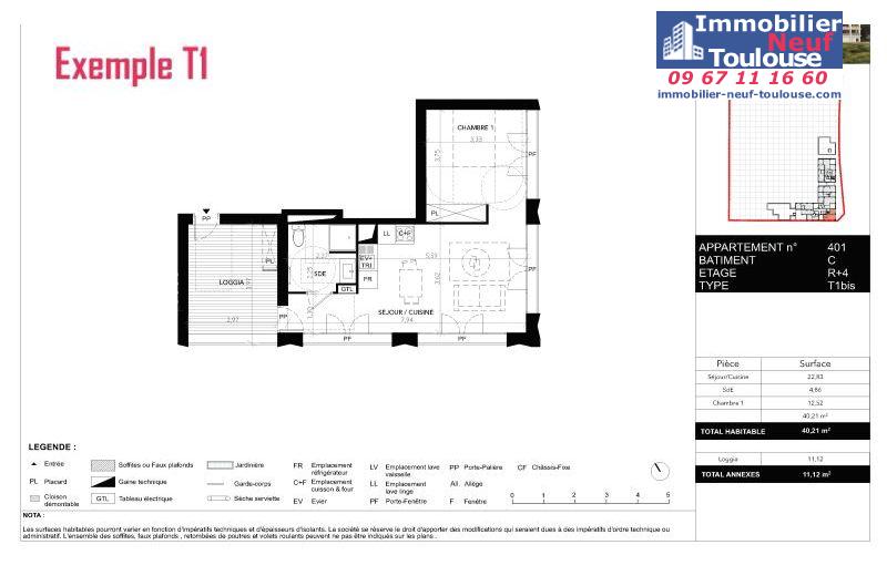 Appartements neufs à Blagnac Andromede - Programmes immobiliers neufs GGL little sunshine