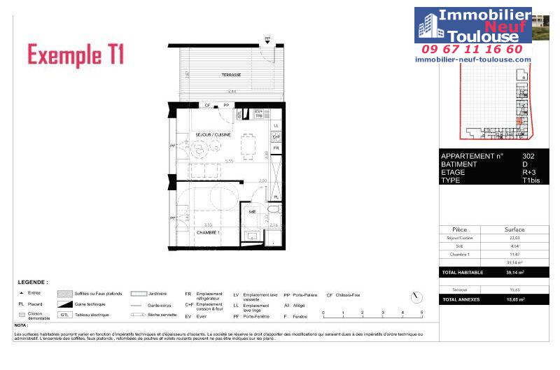 Appartements neufs à Blagnac Andromede - Programmes immobiliers neufs GGL little sunshine